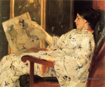 Impression japonaise 1888 William Merritt Chase Peinture à l'huile
